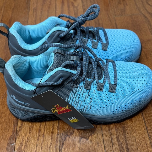 Women's Athletic Shoes in Blue and Gray - Picture 2 of 4